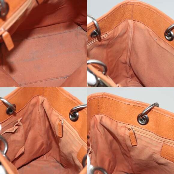 GUCCI GG Canvas Tote Bag Beige Silver - Picture 12 of 13